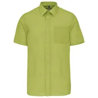 Cămașă bărbați Kariban Ace Short-sleeved personalizată, verde