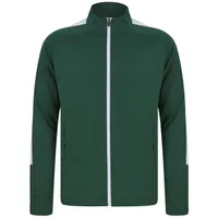 Tricou copii Finden + Hales Knitted Tracksuit Top personalizat, verde