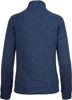 Jachetă damă Kariban Full Zip Heather personalizată, albastru