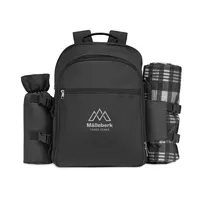 Rucsac picnic, 4 persoane personalizat, vedere zona de personalizare