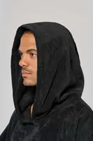 Hanorac unisex Proact Towelling Poncho personalizat, pe model