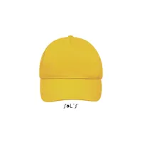 SUNNY FIVE PANEL CAP 180g personalizat, gold
