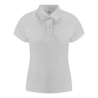 Tricou polo damă Just Polos Stretch personalizat, alb