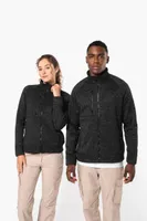 Jachetă bărbați Kariban Full Zip Heather personalizată, pe model