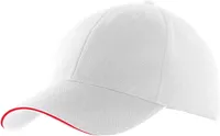 Șapcă K-UP Sports personalizată, alb
