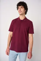 Tricou polo bărbați iDeal Basic Pique personalizat, pe model