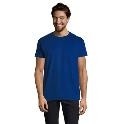 Tricou IMPERIAL MEN 190g personalizat, albastru caraibe