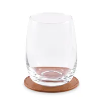 Coaster rotund în PU personalizat