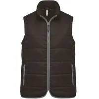 Vestă unisex Kariban Quilted Bodywarmer personalizată, gri