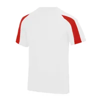 Arctic White/Fire Red