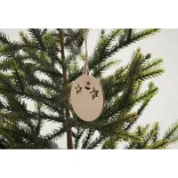 Ornament în formă de minge personalizat, vedere detaliu