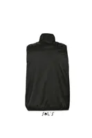 Vestă unisex SOL'S Winner Contrasted Reversible Bodywarmer personalizată, negru