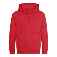 Bluză copii Just Hoods Zoodie personalizată, roșu
