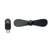 Ventilator USB portabil personalizat, vedere detaliu
