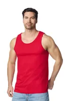 Tricou bărbați Gildan Softstyle™ Adult Tank Top personalizat, pe model