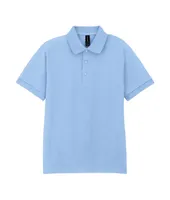 Tricou polo unisex Gildan Dryblend® Adult Jersey personalizat, albastru