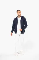 Hanorac bărbați Kariban Eco-friendly With Zip Fastening personalizat, pe model