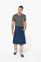 Șorț Kariban Cotton Long personalizat, pe model