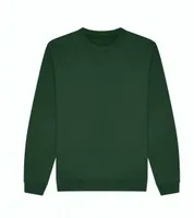 Bluză unisex Just Hoods Organic Sweat personalizată, verde