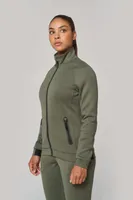 Jachetă damă Proact High Neck personalizată, pe model