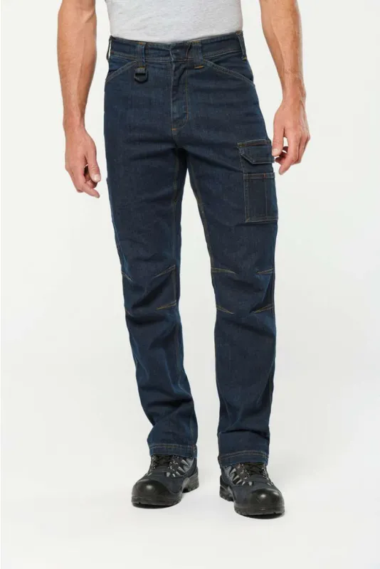 Pantaloni bărbați Designed To Work Multipocket Denim Trousers