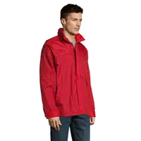 Sol's Mistral Lined Windbreaker personalizat, vedere lateral