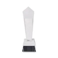 Trofeu din cristal în cutie de personalizat