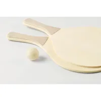 Set de rachete de plajă personalizat, vedere spate