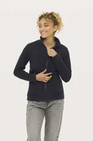 Jachetă polar damă SOL'S Norman Plain Fleece personalizată, pe model