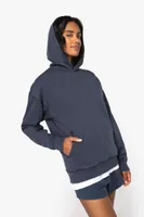 Hanorac unisex Native Spirit Washed Effect Oversize personalizat, pe model