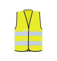Vestă unisex Korntex Safety Vest Wolfsburg Black Hem personalizată, galben
