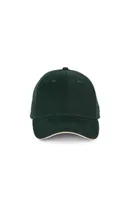Șapcă K-UP With Contrasting Sandwich Peak 6 Panels personalizată, verde