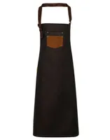 Black/Tan Denim