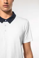 Tricou polo bărbați Kariban Two-tone Jersey personalizat, pe model