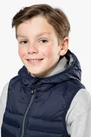 Hanorac copii Proact Bodywarmer personalizat, pe model