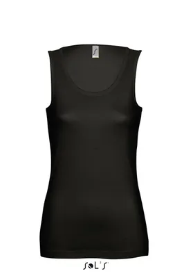 Tricou damă SOL'S Jane Tank Top personalizat, negru