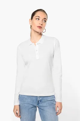 Tricou polo damă Kariban Piqué personalizat