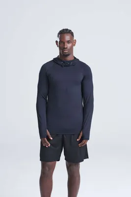 Tricou bărbați Just Cool Cool Cowl Neck Top