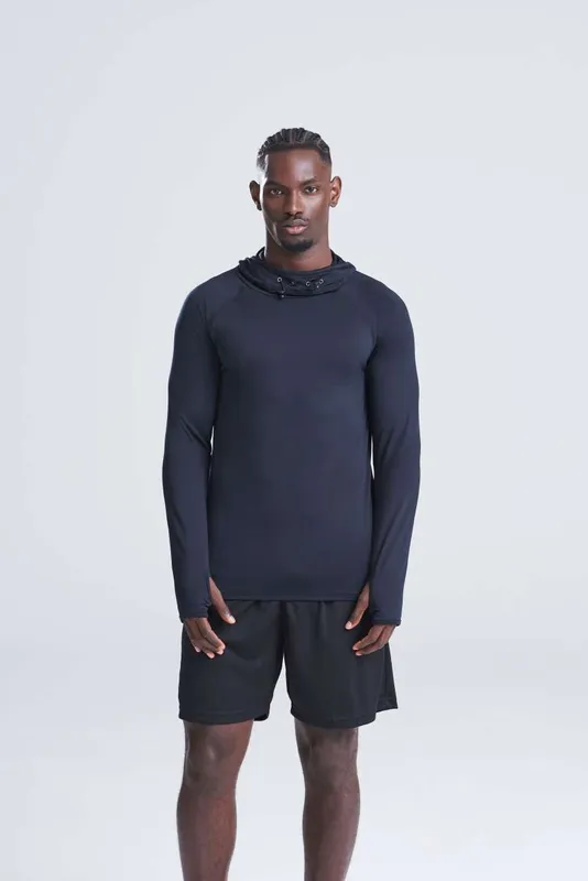Tricou bărbați Just Cool Cool Cowl Neck Top