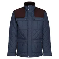 Jachetă bărbați Regatta Padbury Quilted personalizată, albastru