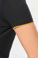 Tricou polo damă Designed To Work Short-sleeved Contrasting Daytoday personalizat, pe model