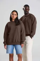 Bluză unisex Just Hoods Signature Heavyweight Sweat personalizată, pe model