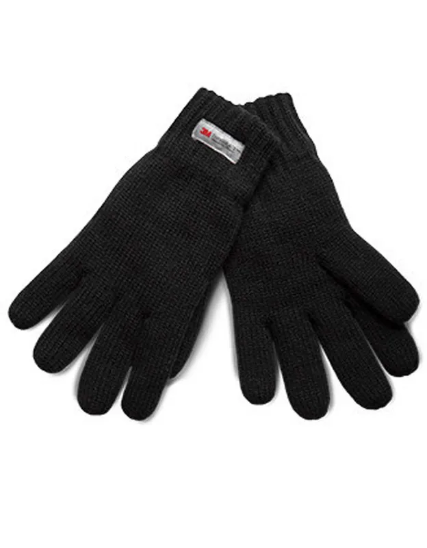 Mănuși K-UP Thinsulate™ Knitted Gloves personalizate, pe model