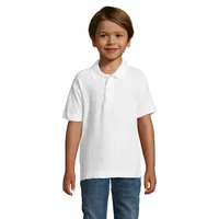 SUMMER II KIDS Polo 170g personalizat, white