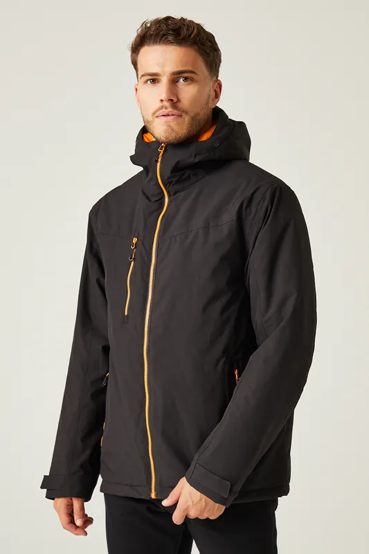 Jachetă bărbați Regatta Navigate Waterproof Insulated personalizată, pe model