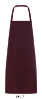 Șorț SOL'S Gramercy Long With Pocket personalizat, roșu