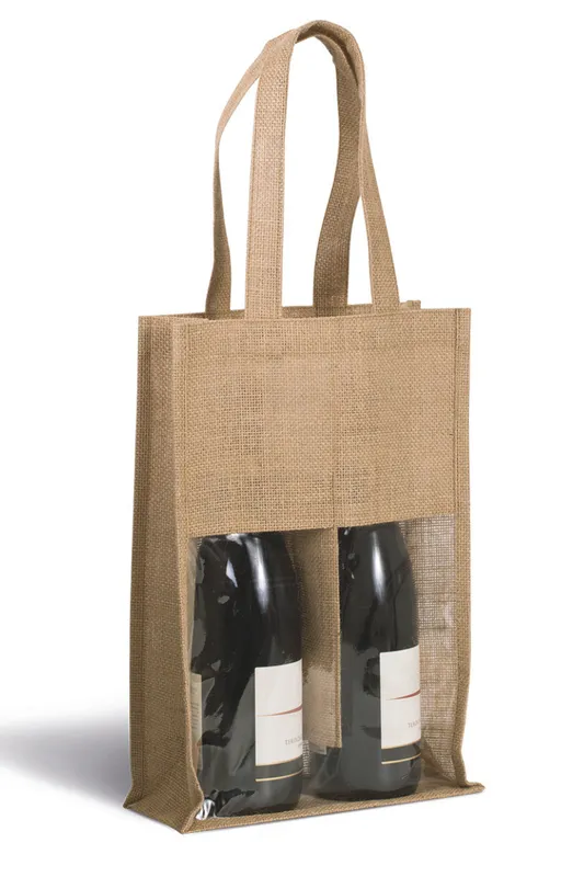 Geantă Kimood Jute Bottle