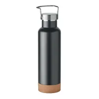 Sticlă cu perete dublu 500 ml personalizată, vedere lateral