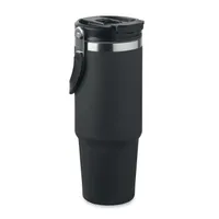 Pahar cu perete dublu 850 ml personalizat, vedere lateral