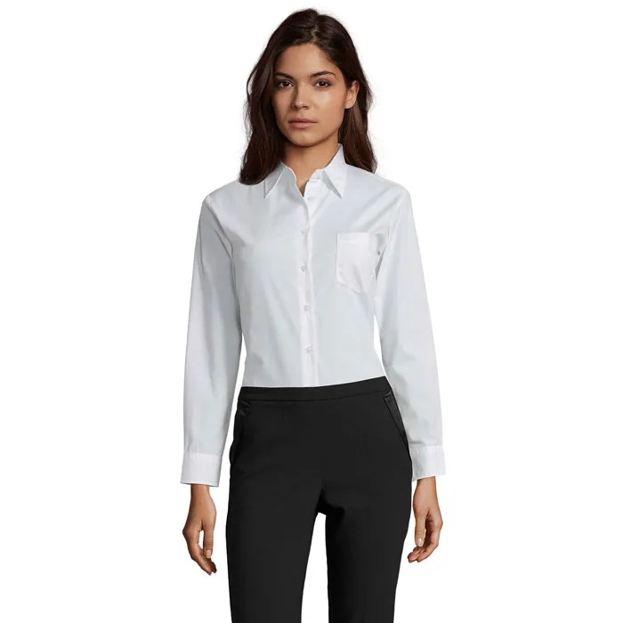 Cămașă damă Sol's Executive Poplin personalizată